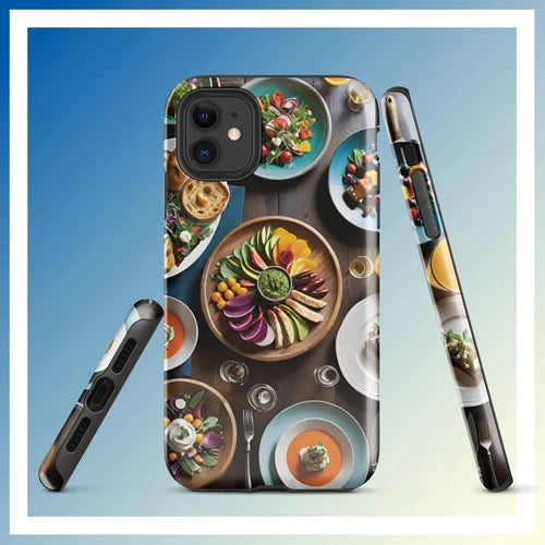 Ollieprint Foodie Dream Tough Case for iPhone® 11, 12, 13, 14, 15 - Ollie Print Designs LLC