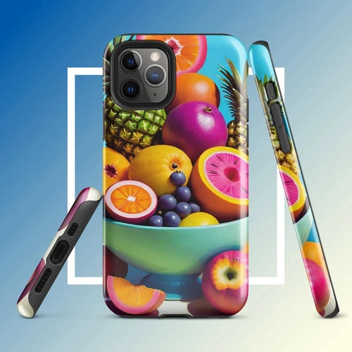 OlliePrint Vibrant Tropical Fruit Tough Case for iPhone® - Ollie Print Designs LLC