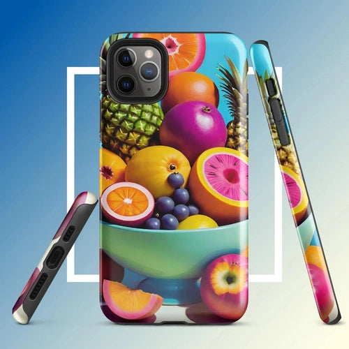 OlliePrint Vibrant Tropical Fruit Tough Case for iPhone® - Ollie Print Designs LLC