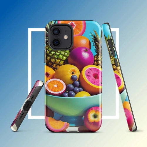 OlliePrint Vibrant Tropical Fruit Tough Case for iPhone® - Ollie Print Designs LLC