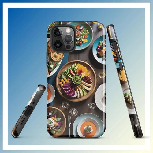 Ollieprint Foodie Dream Tough Case for iPhone® 11, 12, 13, 14, 15 - Ollie Print Designs LLC