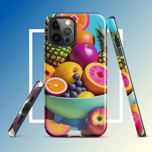 OlliePrint Vibrant Tropical Fruit Tough Case for iPhone® - Ollie Print Designs LLC