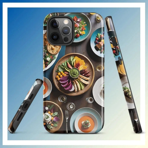 Ollieprint Foodie Dream Tough Case for iPhone® 11, 12, 13, 14, 15 - Ollie Print Designs LLC