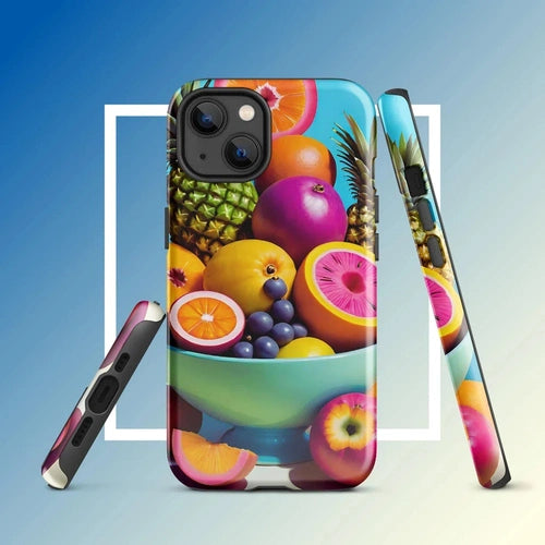 OlliePrint Vibrant Tropical Fruit Tough Case for iPhone® - Ollie Print Designs LLC