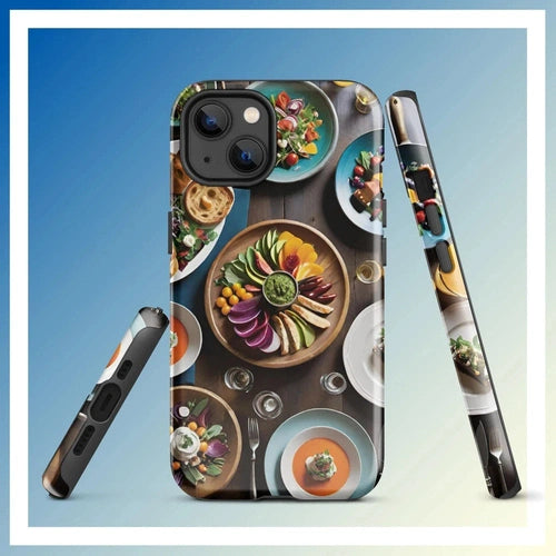Ollieprint Foodie Dream Tough Case for iPhone® 11, 12, 13, 14, 15 - Ollie Print Designs LLC