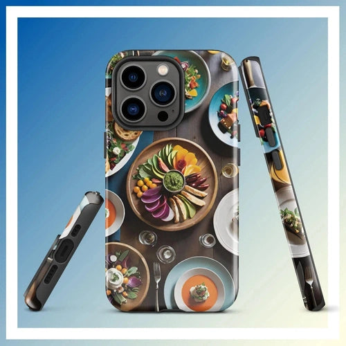 Ollieprint Foodie Dream Tough Case for iPhone® 11, 12, 13, 14, 15 - Ollie Print Designs LLC