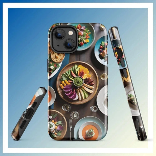 Ollieprint Foodie Dream Tough Case for iPhone® 11, 12, 13, 14, 15 - Ollie Print Designs LLC