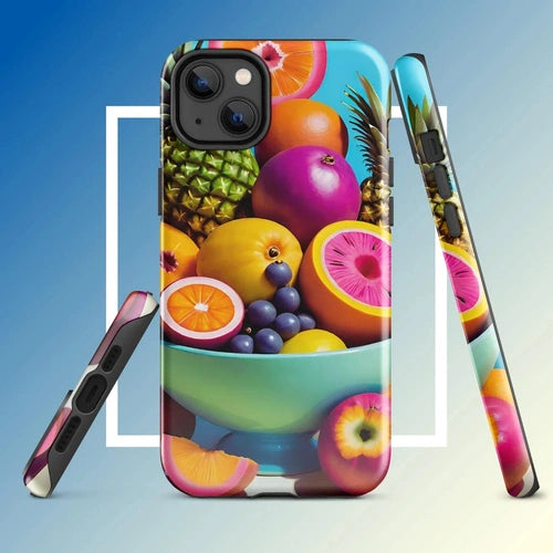 OlliePrint Vibrant Tropical Fruit Tough Case for iPhone® - Ollie Print Designs LLC