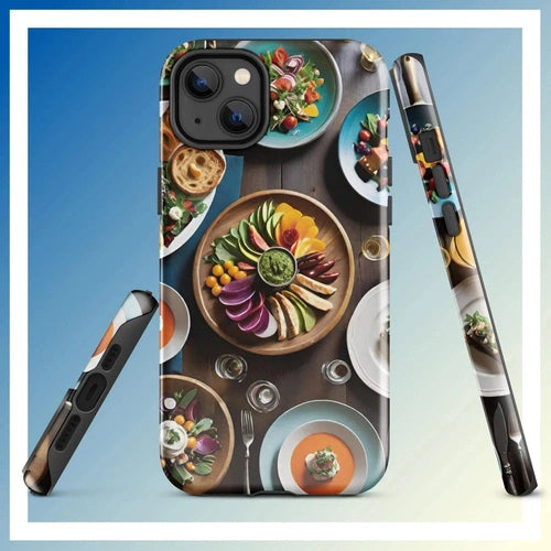 Ollieprint Foodie Dream Tough Case for iPhone® 11, 12, 13, 14, 15 - Ollie Print Designs LLC
