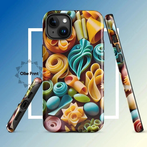 Ollieprint Pasta Shapes Art Tough Case for iPhone®