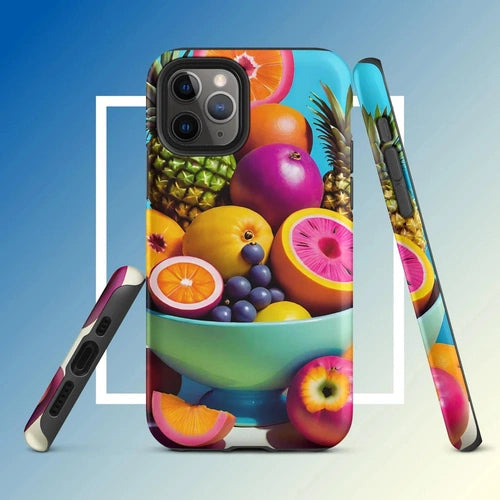 OlliePrint Vibrant Tropical Fruit Tough Case for iPhone® - Ollie Print Designs LLC