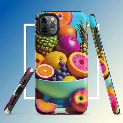 OlliePrint Vibrant Tropical Fruit Tough Case for iPhone® - Ollie Print Designs LLC