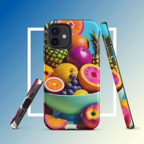 OlliePrint Vibrant Tropical Fruit Tough Case for iPhone® - Ollie Print Designs LLC