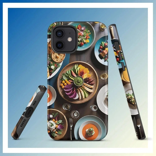 Ollieprint Foodie Dream Tough Case for iPhone® 11, 12, 13, 14, 15 - Ollie Print Designs LLC
