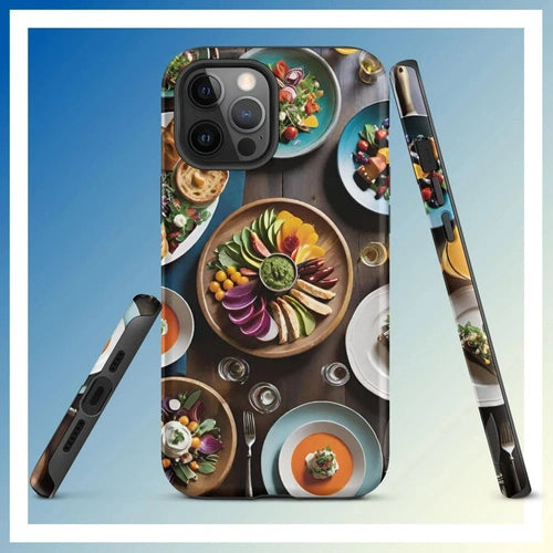 Ollieprint Foodie Dream Tough Case for iPhone® 11, 12, 13, 14, 15 - Ollie Print Designs LLC