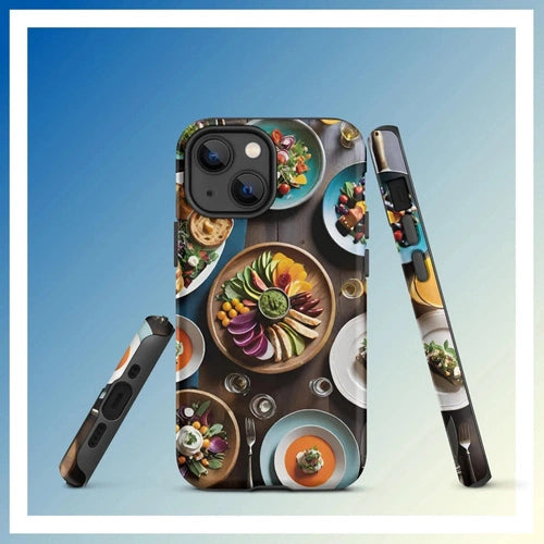 Ollieprint Foodie Dream Tough Case for iPhone® 11, 12, 13, 14, 15 - Ollie Print Designs LLC