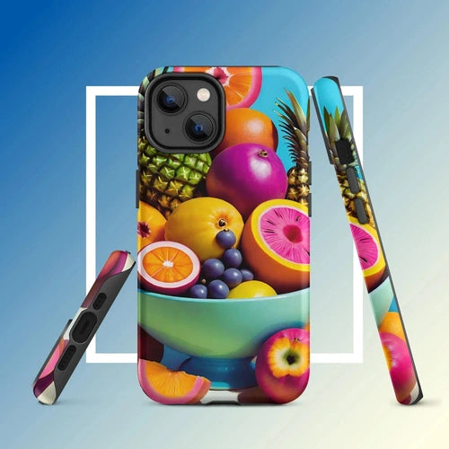 OlliePrint Vibrant Tropical Fruit Tough Case for iPhone® - Ollie Print Designs LLC