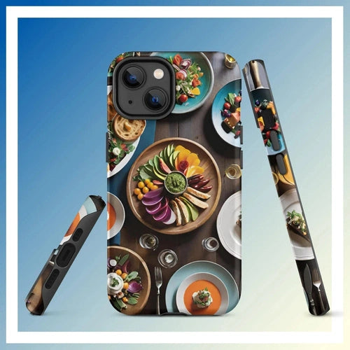 Ollieprint Foodie Dream Tough Case for iPhone® 11, 12, 13, 14, 15 - Ollie Print Designs LLC