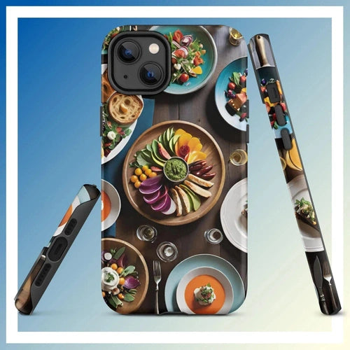 Ollieprint Foodie Dream Tough Case for iPhone® 11, 12, 13, 14, 15 - Ollie Print Designs LLC