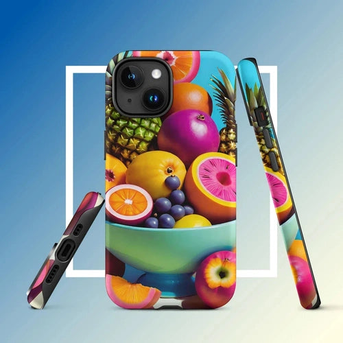 OlliePrint Vibrant Tropical Fruit Tough Case for iPhone®
