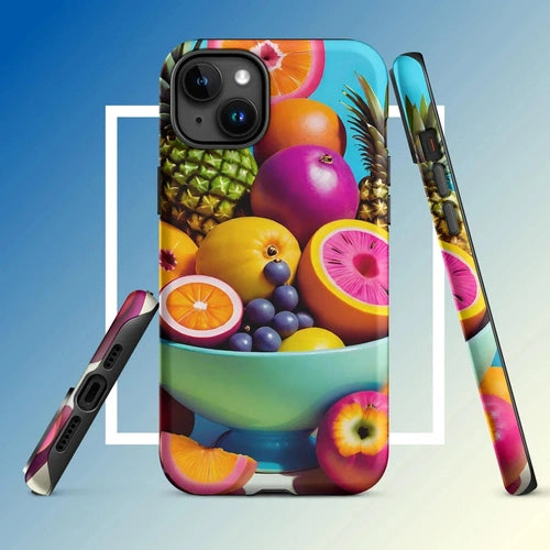 OlliePrint Vibrant Tropical Fruit Tough Case for iPhone®