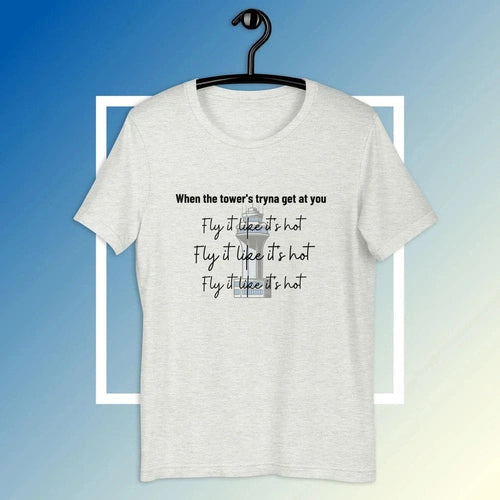 Fly It Like It's Hot Pilot Tee - Cool Aviation Shirt - Ollie Print Designs LLC