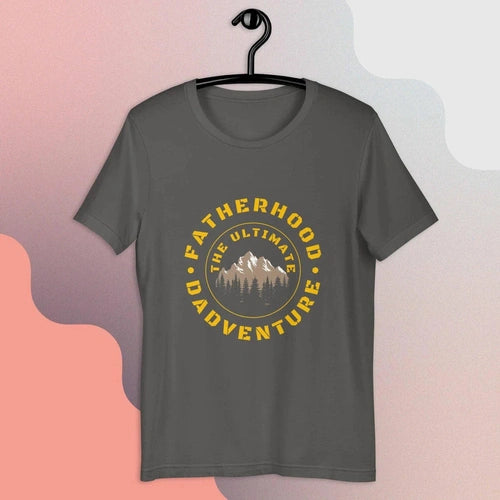 Fatherhood is the Ultimate Dadventure Mens Tee T-shirt - Ollie Print Designs LLC