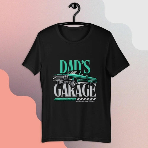 Dad's Garage Full Service Advice Lowrider Men's Tee T-shirt - Ollie Print Designs LLC