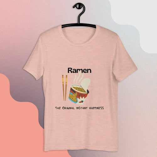 Ramen The Original Instant Happiness Unisex T-shirt - Ollie Print Designs LLC