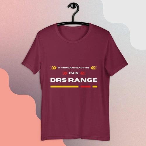 If You Can Read This DRS Range Formula 1 Unisex T-shirt - Ollie Print Designs LLC