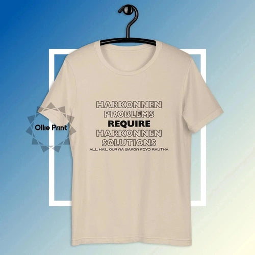 Harkonnen Problems Require Harkonnen Solutions Tee - Ollie Print Designs LLC