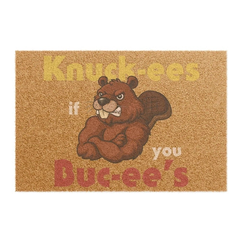 Knuck If You Buck Buc-ee's Inspired Fun Doormat - Welcome in Style! - Ollie Print Designs LLC