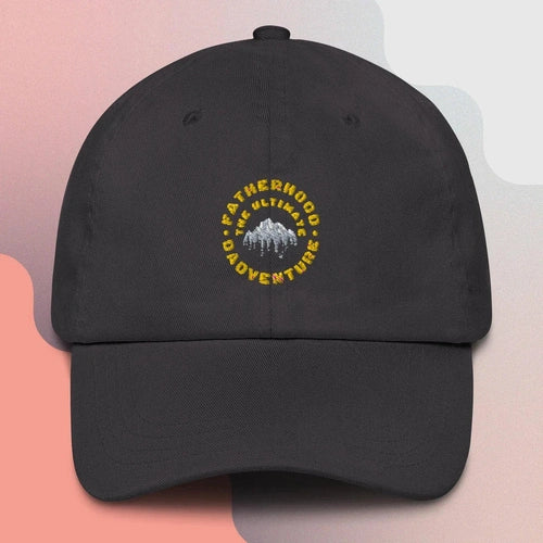 Fatherhood is the Ultimate Dadventure Dad Hat - Ollie Print Designs LLC