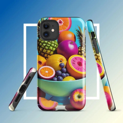 OlliePrint Vibrant Tropical Fruit Tough Case for iPhone® - Ollie Print Designs LLC