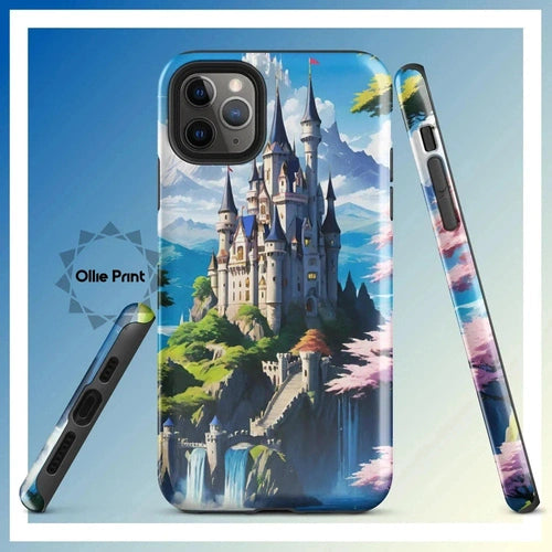 Ollieprint Castle of your Dreams Art Tough Case for iPhone® 11, 12, 13, 14, 15 - Ollie Print Designs LLC