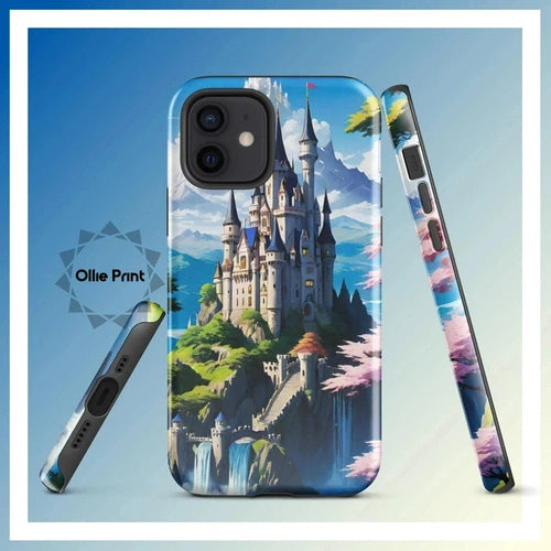 Ollieprint Castle of your Dreams Art Tough Case for iPhone® 11, 12, 13, 14, 15 - Ollie Print Designs LLC