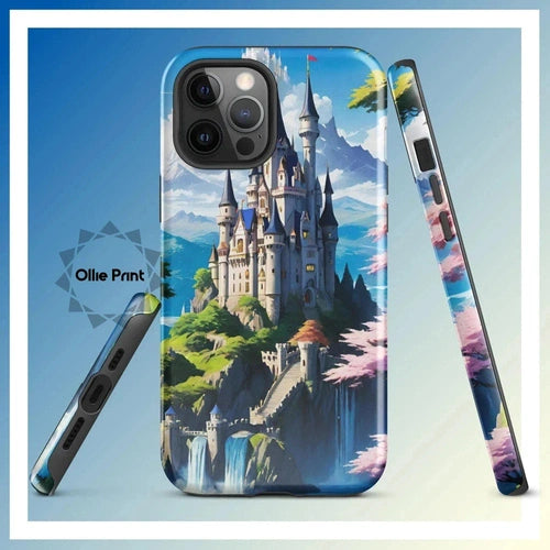 Ollieprint Castle of your Dreams Art Tough Case for iPhone® 11, 12, 13, 14, 15 - Ollie Print Designs LLC