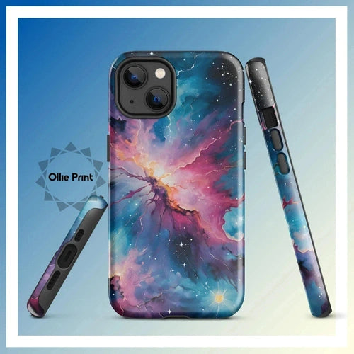 Ollieprint Celestial Artwork Tough Case for iPhone® 11, 12, 13, 14, 15 - Ollie Print Designs LLC