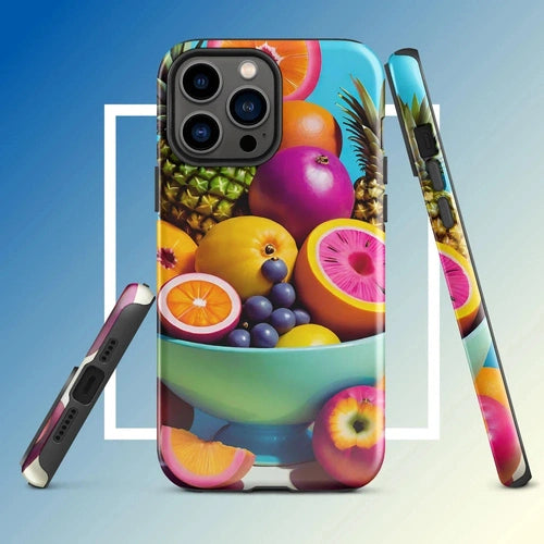 OlliePrint Vibrant Tropical Fruit Tough Case for iPhone® - Ollie Print Designs LLC