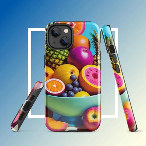 OlliePrint Vibrant Tropical Fruit Tough Case for iPhone® - Ollie Print Designs LLC