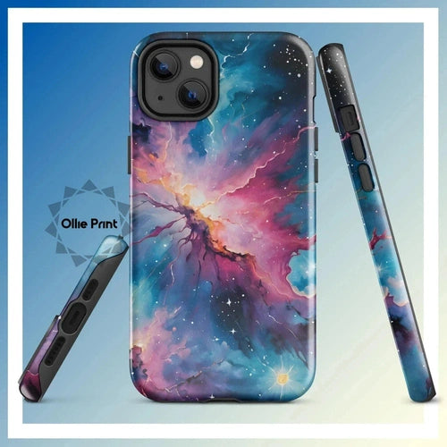 Ollieprint Celestial Artwork Tough Case for iPhone® 11, 12, 13, 14, 15 - Ollie Print Designs LLC