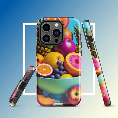 OlliePrint Vibrant Tropical Fruit Tough Case for iPhone® - Ollie Print Designs LLC