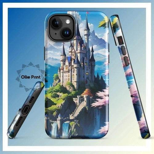 Ollieprint Castle of your Dreams Art Tough Case for iPhone® 11, 12, 13, 14, 15