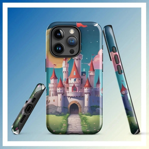 Ollieprint Fairytale Castle Artwork Tough Case for iPhone® 11, 12, 13, 14, 15