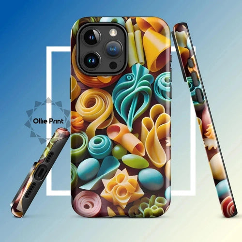 Ollieprint Pasta Shapes Art Tough Case for iPhone®