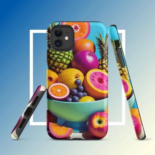 OlliePrint Vibrant Tropical Fruit Tough Case for iPhone® - Ollie Print Designs LLC