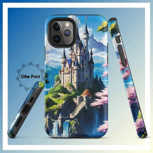 Ollieprint Castle of your Dreams Art Tough Case for iPhone® 11, 12, 13, 14, 15 - Ollie Print Designs LLC