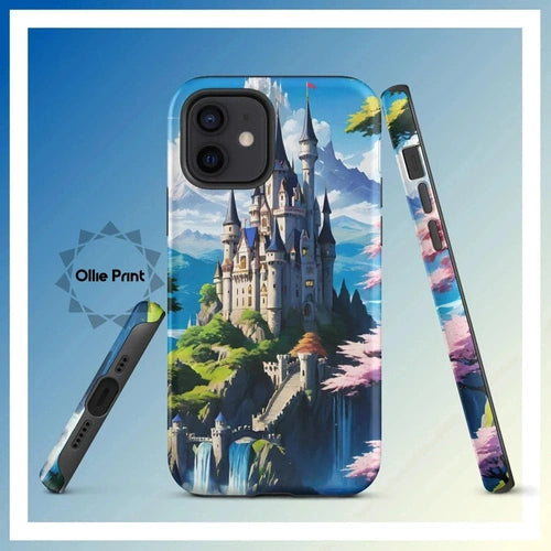 Ollieprint Castle of your Dreams Art Tough Case for iPhone® 11, 12, 13, 14, 15 - Ollie Print Designs LLC