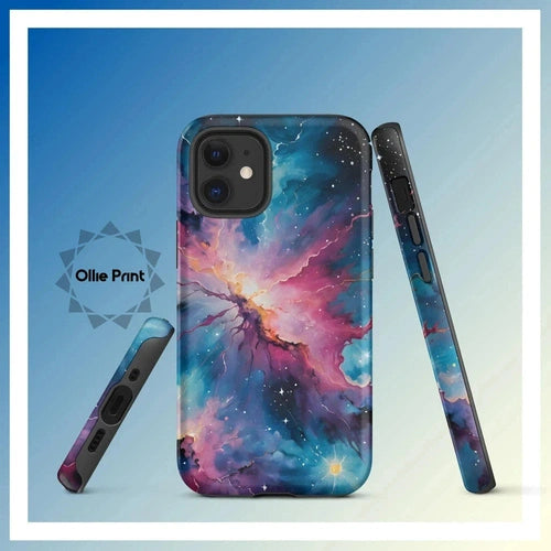 Ollieprint Celestial Artwork Tough Case for iPhone® 11, 12, 13, 14, 15 - Ollie Print Designs LLC