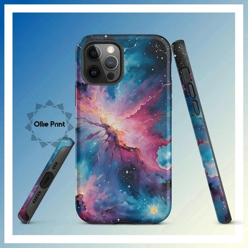 Ollieprint Celestial Artwork Tough Case for iPhone® 11, 12, 13, 14, 15 - Ollie Print Designs LLC